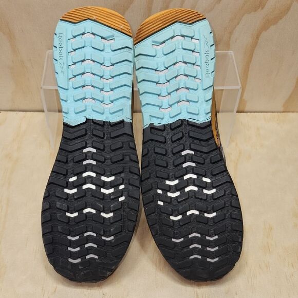 Reebok Nano Adventure X1 Gray Orange Athletic Work Shoes Men 9 Wide Composite - Picture 7 of 13